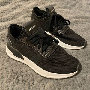 Adidas Black and White Women's Sneakers